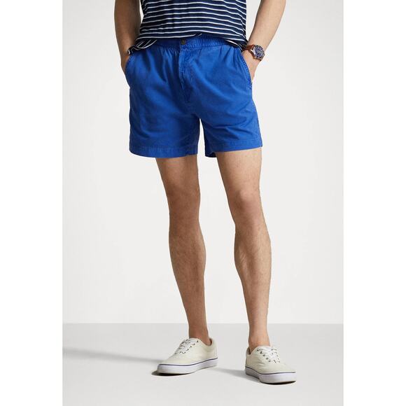 NEW Polo Ralph Lauren Men's Polo Prepster Oxford Shorts BLue 6-Inch Inseam Large - Picture 2 of 8